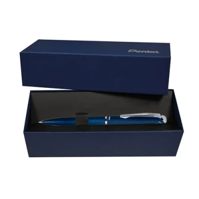 Image of Pentel EnerGel Philography Blue Barrel (Gift Boxed)
