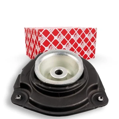 Image of 543200919R Top strut mount FEBI BILSTEIN 109594 Front Axle Left without ball bearing Elastomer NISSAN: X Trail