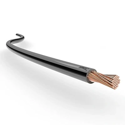 Image of Automotive Wire 1.50 mm² Thin Wall Cable length 5m or 10m choice: (10m metre (AWG 16) copper wire, grey black)