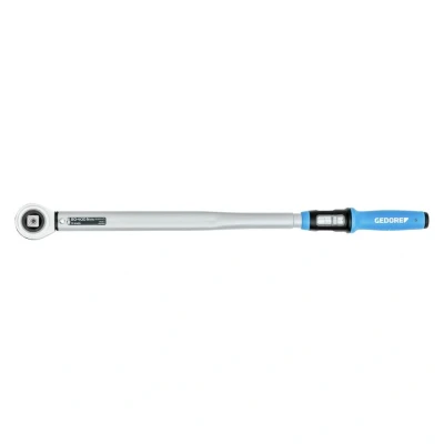 Image of GEDORE Torque wrench with square drive, 3/4&quot;, Switchable square, Scale, 80 400 Nm, 694.5 mm long, TF K400