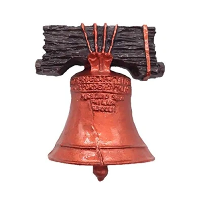Image of Liberty Bell of Philadelphia Pennsylvania USA Fridge Magnet Tourist Souvenir Gift Collection, Home &amp; Kitchen Decoration Magnetic Sticker America Refrigerator