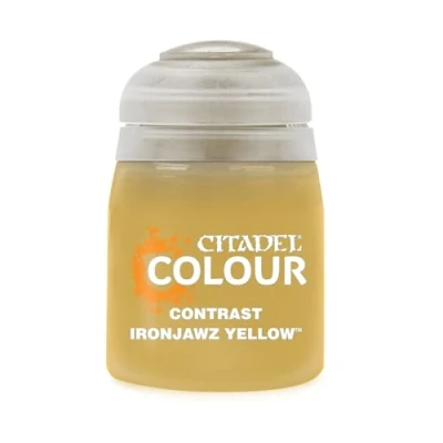 Image of Games Workshop Citadel Contrast Paint: Ironjawz Yellow (18ml)
