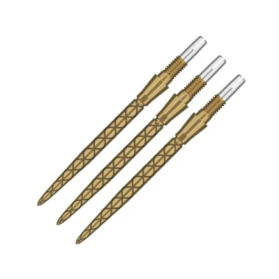 Image of TARGET Darts Swiss Point Storm Diamond Dart Points (3 Pack Set of Tips) 30mm Gold SP Change Point, Professional Accessories
