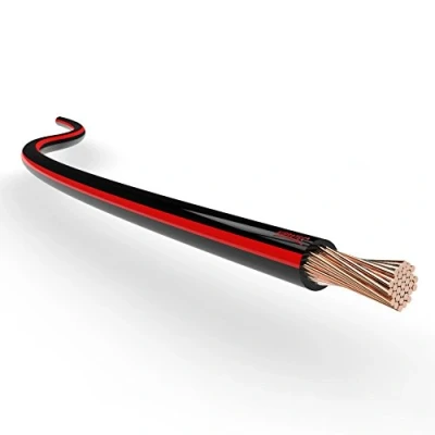 Image of AUPROTEC Automotive Wire 1.00 mm² Thin Wall Cable length 5m or 10m choice: (5m metre (AWG 18) copper wire, black red)