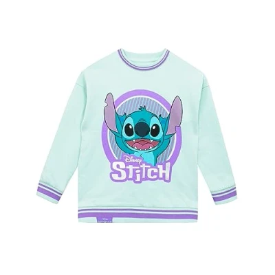 Image of Disney Girls Stitch Sweatshirt Clothes for Official Lilo and Gifts Blue 11 12 Years
