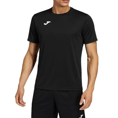 Image of Joma Men&#039;s Combi T Shirt, SC Black, 2 3 LAT