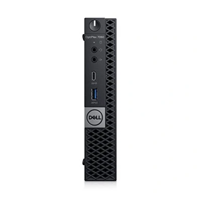 Image of Dell Optiplex 7060 2.4GHz Tiny Black Mini PC Desktop (2.4 GHz, 8 A Generation Intel CoreTM i7, 8700t, 8GB, 256GB, Windows 10 Pro) (Renewed)