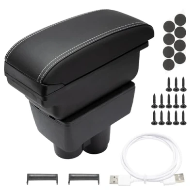 Image of Attisfiera Multifunctional centre armrest console for Dacia Duster II