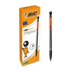 Image of Bic Matic Classic Mechanical Pencil HB 0.7mm Lead Black Pack 12