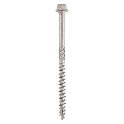 Image of 2x TIMCO Timber Frame Construction &amp; Landscaping Screws Hex A4 Stainless Steel 300INDEXSST Pack of 25