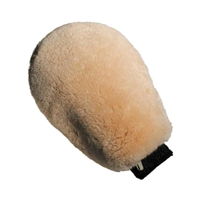 Image of Meguiar&#039;s A7301 Luxurious Lamb&#039;s Wool Car Wash Mitt: soft &amp; safe