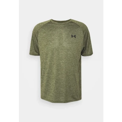 Image of Under Armour Basic Tshirt, Men&#039;s, Size: XS, Marine od green/black