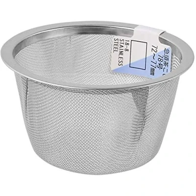 Image of TIKUSAN Teapot Tea Pot Replacement Stainless Steel Mesh Strainer Infuser Made in Japan (78 go)