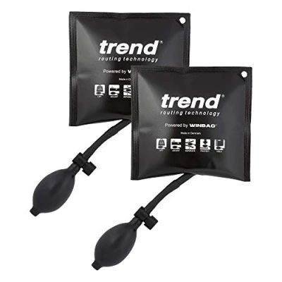 Image of Trend Air Wedge, Pack of 2, Versatile Levelling Solution, 135kg Capacity, 2 50mm Adjustment, WINBAG/2PK