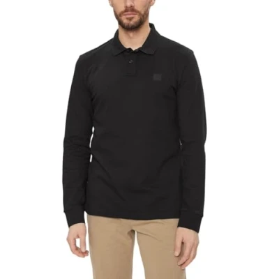 Image of BOSS Passerby Polo shirt, Men&#039;s, Size: XS, Black