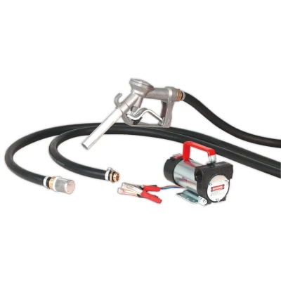 Image of Sealey Mobile Dispensing Tank 55L with Diesel Pump Grey