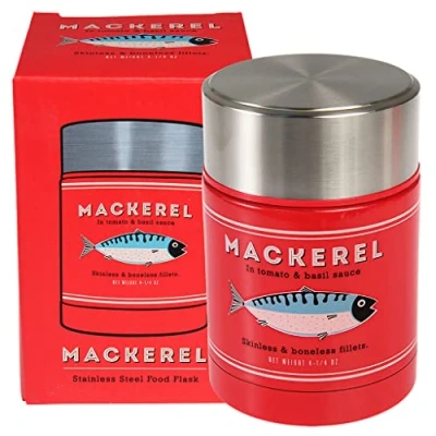 Image of Rex London Fish Stainless Steel Food Flask