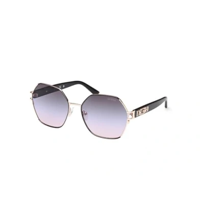 Image of Sunglasses Guess Gu7913 col. 05z Donna Geometrica Nero