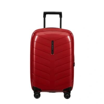 Image of Samsonite Attrix Spinner S, Expandable Carry On Luggage, 55 cm, 38/44 L, Red (Red)