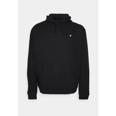 Image of Lyle &amp; Scott Hoodie Sweatshirt, Men&#039;s, Size: 3XL, Jet black