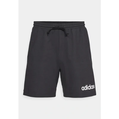 Image of adidas Men&#039;s Essentials Linear Single Jersey Short, Black/White, XS