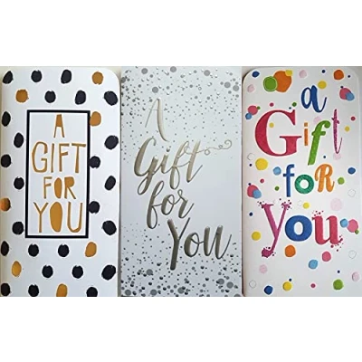 Image of 6 x Money Wallet Gift Voucher Cards Balloons &amp; Gifts