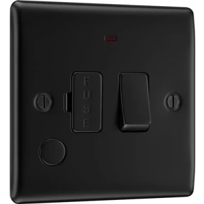 Image of BG Electrical Switched Fused Connection Unit with Neon Indicator and Outlet