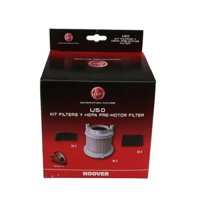 Image of Masterpart Vacuum U50 HEPA Pre Motor &amp; Micro Filter Kit To Fit Hoover TSX, SX, SX70 Cleaners
