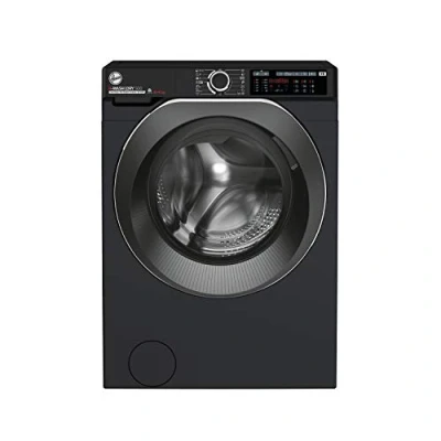 Image of Hoover H Wash 500 HDD4106AMBCB Freestanding Washer Dryer, Care Dose, A Rated, 10 kg/6 kg Load, 1400 rpm, Black