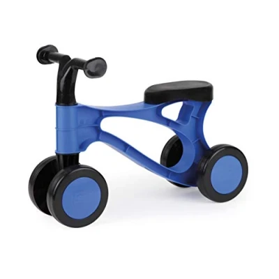 Image of Lena 07168 First, Blue and Black, sit Steel axles, Baby Scooter to Train Balance, Learn Walk aid for Toddlers from 18 Months