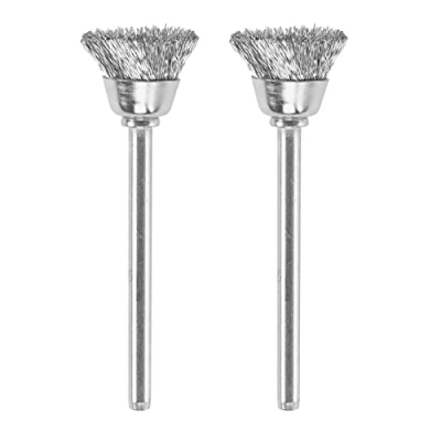 Image of Dremel 442 02 Carbon Steel Brushes (2 Pack), 1/2&quot; Diameter
