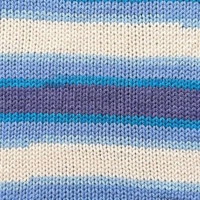 Image of Stylecraft Merry Go Round Chunky Knitting Yarn Self Patterning for and Crochet (3122 Blue/Denim)