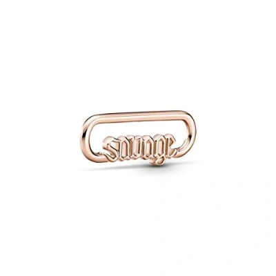 Image of Pandora, Women’s Rose Gold Not a gem Me Charm, Gold, 8,9mm 789659C00