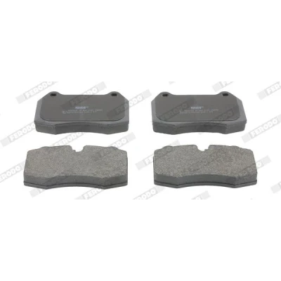 Image of 4106012U87, 41060AA393, D1MFMAA39J Brake pad set FERODO PREMIER ECO FRICTION FDB998 prepared for wear indicator without accessories BMW: 5 Saloon, X5