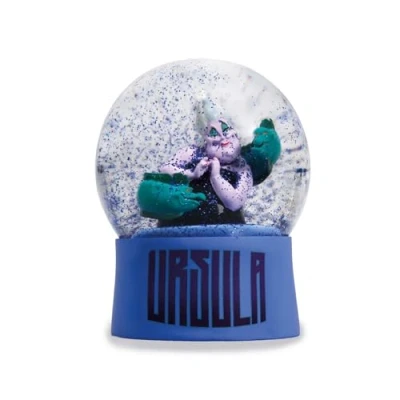 Image of Half Moon Bay The Little Mermaid Snow Globe Disney Gifts For Women &amp; Villains Globes Glass Ornaments Christmas