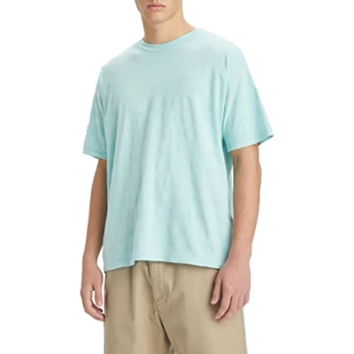 Image of Levi&#039;s TAB Vintage TEE Basic Tshirt, Men&#039;s, Size: XL, Pastel turquoise