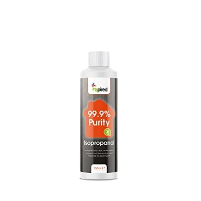 Image of Inspired All Purpose Rubbing Alcohol Isopropyl 99.9% Pure Isopropanol IPA for Cleaning 250ml
