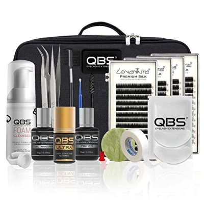 Image of QBS® Eyelash Extension Starter Kit/Set Professional Loventure® Silk Lash