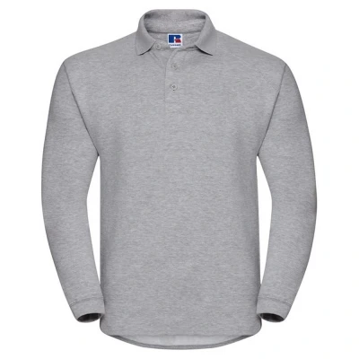 Image of Russell Athletic Mens Heavy Duty Sweatshirt (Light Oxford) Grey Size 3XL