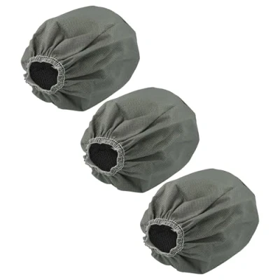Image of vhbw 3x Textile Filter compatible with Bosch AdvancedVac 20 Industrial Vacuum Cleaner, Wet/Dry Cleaner Bag, Washable, Grey