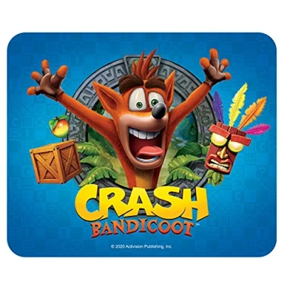 Image of Difuzed CRASH BANDICOOT Mouse Pad &#039;23.5x19.5cm&#039;