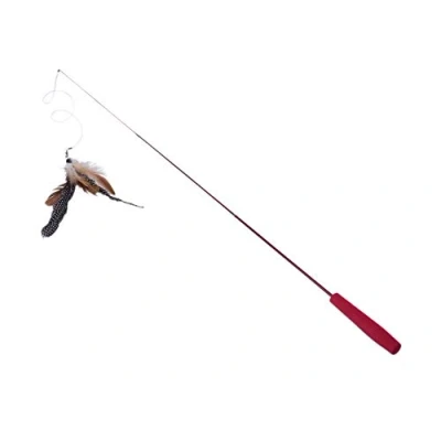 Image of Petface Retractable Feather and Bell Wand Cat Toy