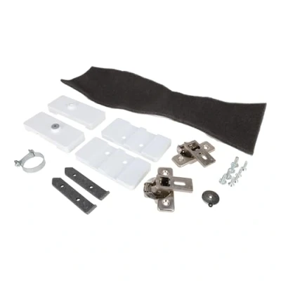 Image of sparefixd Door Hinge Mounting Kit Built in to Fit Zanussi Washing Machine