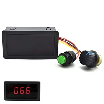 Image of SDTC Tech 6V 30V 8A DC Motor Speed Controller 12V 24V PWM Stepless Control Switch Adjustable Driver Regulator with Duty Cycle LED Digital Display &amp; Knob