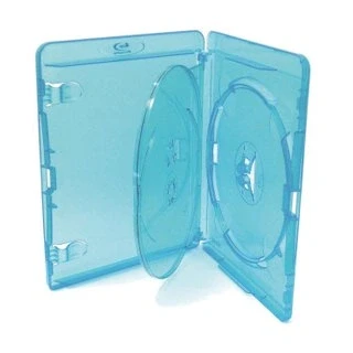 Image of AMARAY DVD Cases Blu Ray for 3 Discs, 15 mm spine 20 pack
