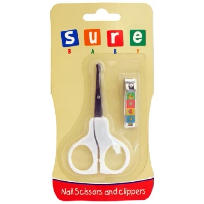 Image of Sure Baby Nail Scissors and Clipper Set