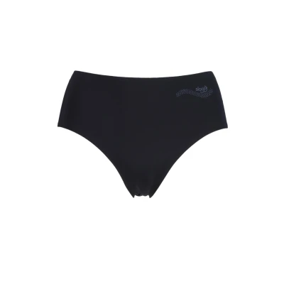 Image of 1 Pair Black Zero One Cheeky Hipster Knickers Ladies Extra Small Sloggi