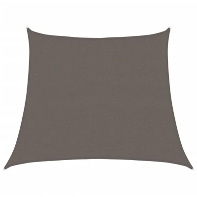 Image of vidaXL Sunshade Sail 160 g/m² Anthracite 3/4x3 m HDPE