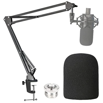 Image of NB35 Microphone Arm Stand with Pop Filter for AT2020 Mic by SUNMON