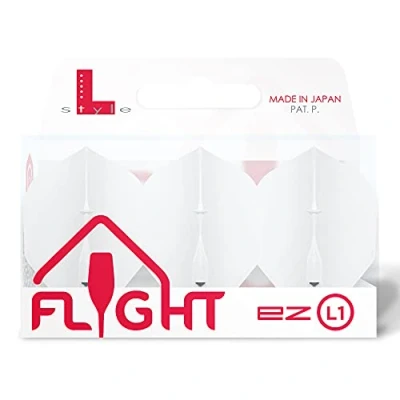 Image of L Style Flights EZ Standard Dart (White)